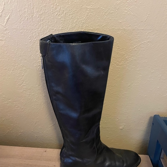 EUC Franco Sarto Black Leather Moto Boots / Size 6.5 / Excellent Condition - Picture 7 of 7